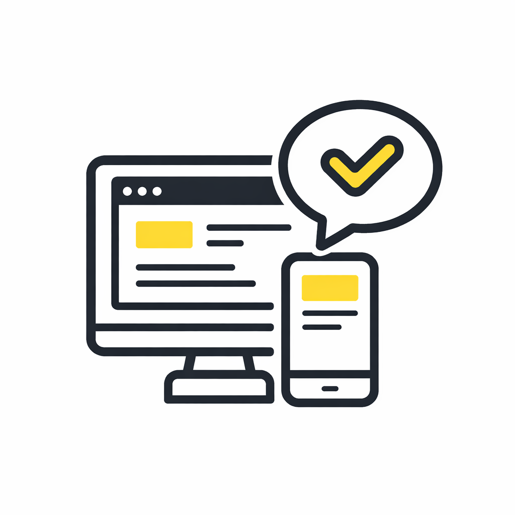 公開前の確認アイコン